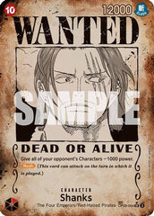 Shanks (004) (Wanted Poster) (OP09-004) - Emperors in the New World Foil