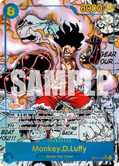 Monkey.D.Luffy (118) (Manga) (OP11-118) - A Fist of Divine Speed Foil