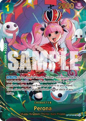 Perona (Japanese Version 3rd Anniversary Set) (OP12-034) - One Piece Promotion Cards Foil