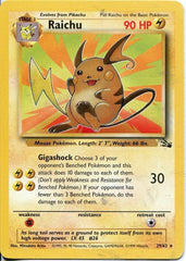 Raichu (29) 029/62 [Fossil]  - Unlimited