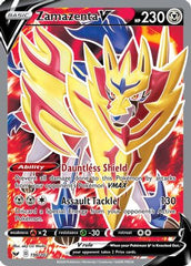 Zamazenta V (Full Art) 196/202 [SWSH01 Sword & Shield Base Set]  - Holofoil
