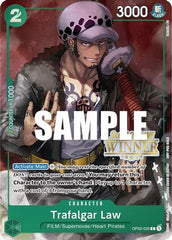 Trafalgar Law (Offline Regional 2023) [Winner] (OP02-035) - One Piece Promotion Cards Foil