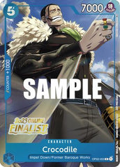 Crocodile (Online Regional 2023) [Finalist] (OP02-053)  [One Piece Promotion Cards] Foil
