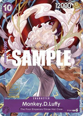 Monkey.D.Luffy (041) (1st Anniversary Tournament) (P-041) - One Piece Promotion Cards Foil
