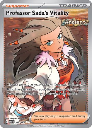 Professor Sada's Vitality 239/182 [SV04 Paradox Rift]  - Holofoil