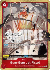 Gum-Gum Jet Pistol (Online Regional 2024) [Finalist] (ST01-015)  [One Piece Promotion Cards] Foil