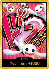 DON!! Card (Perona) (Gold)  [Premium Booster -The Best-] Foil
