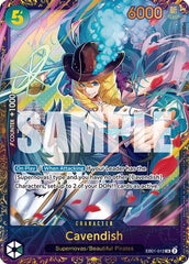 Cavendish (Treasure Cup 2024) (EB01-012)  [One Piece Promotion Cards] Foil