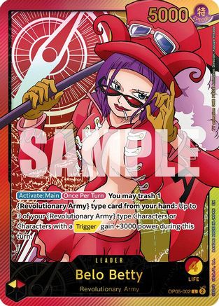 Belo Betty (SPR) (OP05-002)  [Extra Booster: Anime 25th Collection] Foil