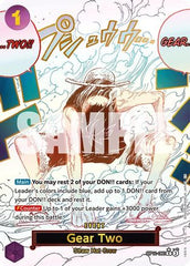Gear Two (Alternate Art) (OP11-080)  [A Fist of Divine Speed] Foil