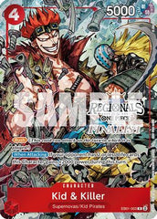 Kid & Killer (Online Regional Finalist Card Set 2025 Vol.2) (EB01-003) - One Piece Promotion Cards Foil