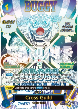 Cross Guild (Alternate Art) (OP09-057)  [Premium Booster -The Best- Vol. 2] Foil