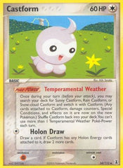 Castform 034 [Delta Species]  - Reverse Holofoil