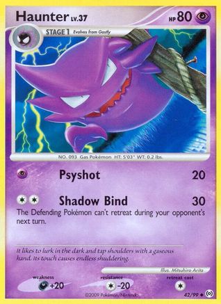 Haunter (42) 042/99 [Arceus]