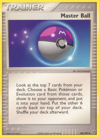 Master Ball 088 [Deoxys]  - Reverse Holofoil