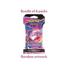 Pokemon Fusion Strike Sleeved Booster Pack (Bundle of 6)
